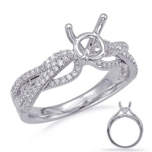 White Gold Engagement Ring