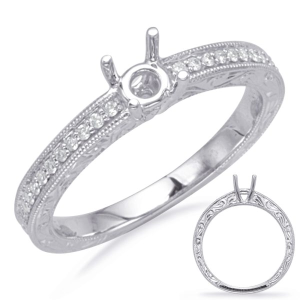 White Gold Engagement Ring