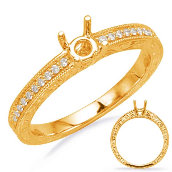 Yellow Gold Engagement Ring