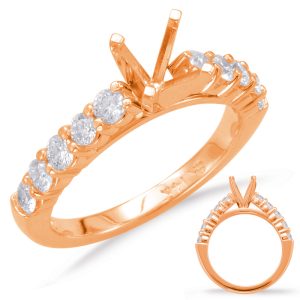 Rose Gold Engagement Ring
