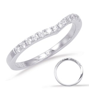 White Gold Matching Band