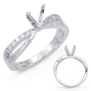 White Gold Engagement Ring