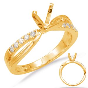 Yellow Gold Engagement Ring