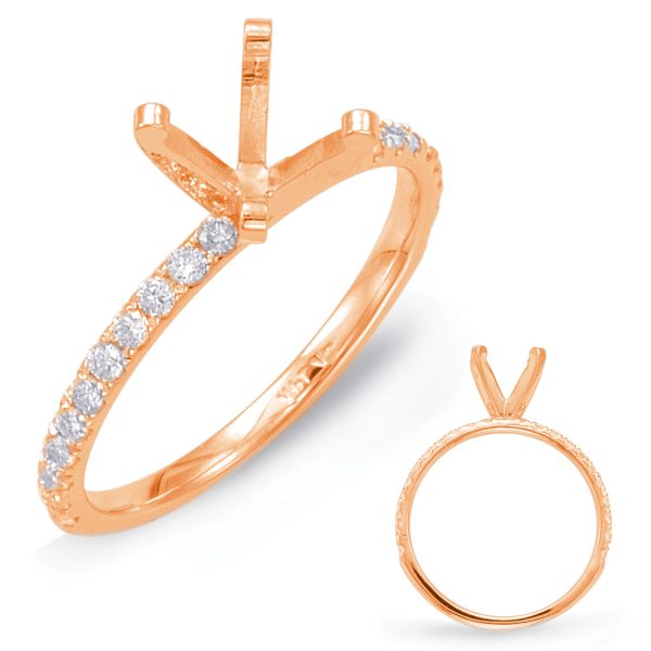 Rose Gold Engagement Ring