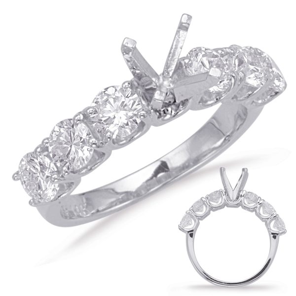 White Gold Engagement Ring