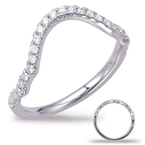White Gold Matching Band