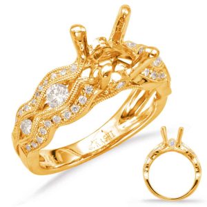 Yellow Gold Engagement Ring