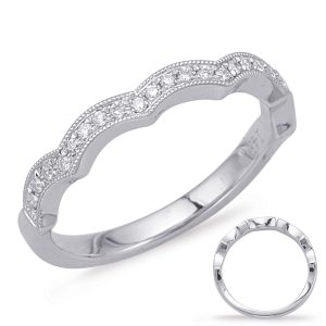 White Gold Matching Band