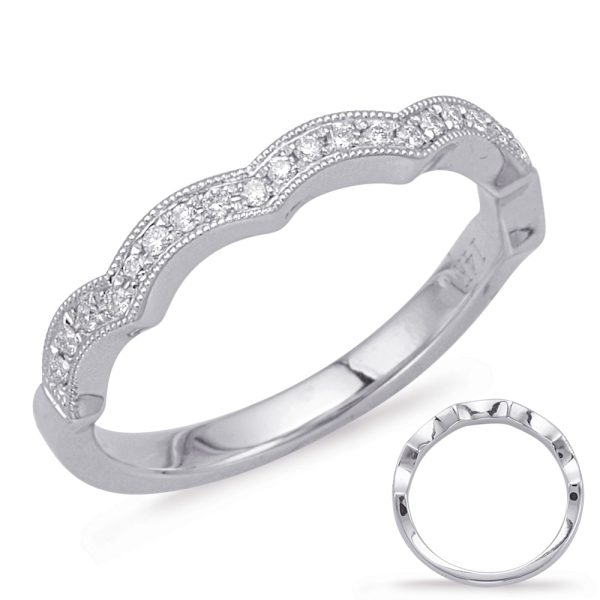 White Gold Matching Band