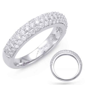 White Gold Matching Band