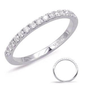 White Gold Matching Band