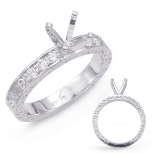 White Gold Engagement Ring