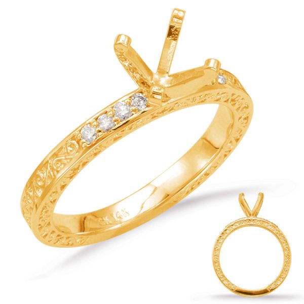 Yellow Gold Engagement Ring