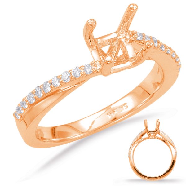 Rose Gold Engagement Ring