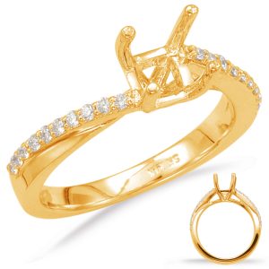 Yellow Gold Engagement Ring Yellow Gold Engagement Ring