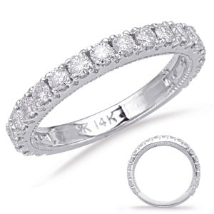 White Gold Matching Band