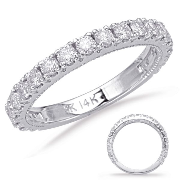 White Gold Matching Band