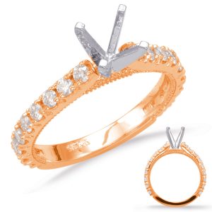 Rose Gold Engagement Ring Rose Gold Engagement Ring