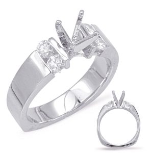 White Gold Engagement Ring