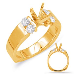 Yellow Gold Engagement Ring Yellow Gold Engagement Ring
