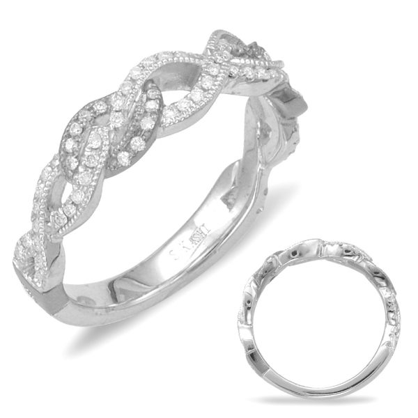 White Gold Matching Band