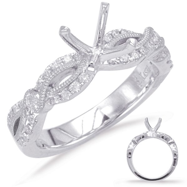 White Gold Engagement Ring