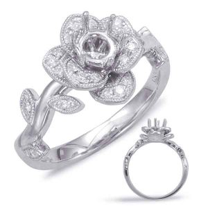 Platinum Halo Engagement Ring Platinum Halo Engagement Ring