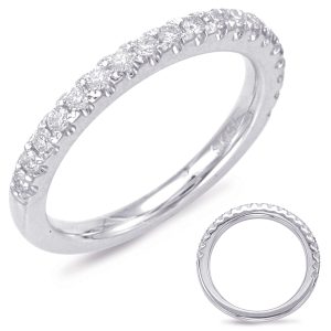 White Gold Matching Band