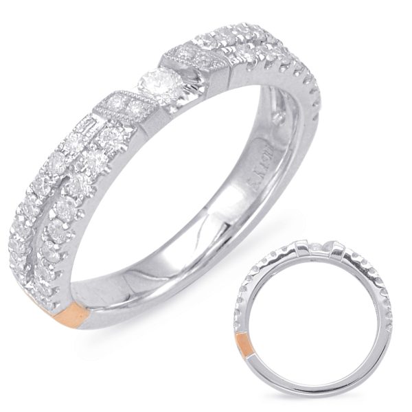 White Gold Matching Band