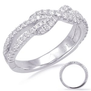 White Gold Matching Band
