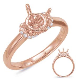 Rose Gold Engagement Ring Rose Gold Engagement Ring