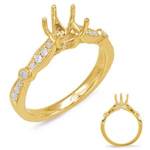 Yellow Gold Engagement Ring Yellow Gold Engagement Ring