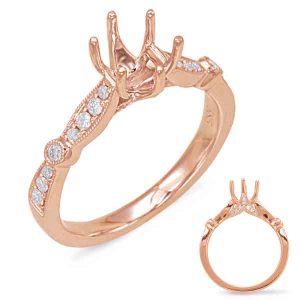 Rose Gold Engagement Ring Rose Gold Engagement Ring