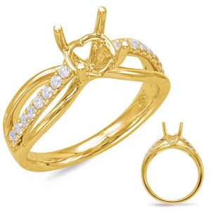 Yellow Gold Engagement Ring Yellow Gold Engagement Ring