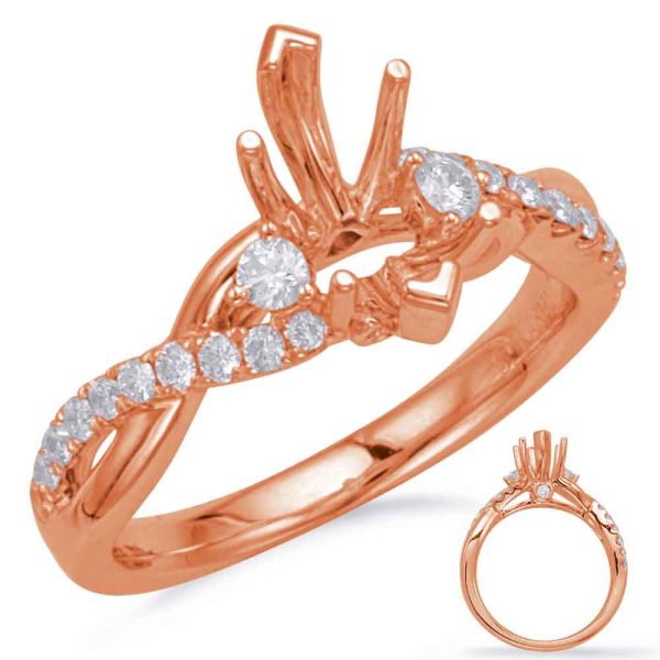 Rose Gold Engagement Ring