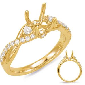 Yellow Gold Engagement Ring Yellow Gold Engagement Ring