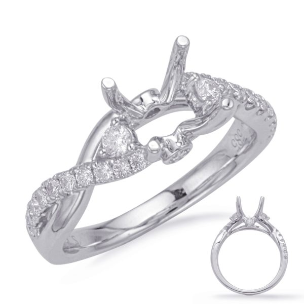White Gold Engagement Ring