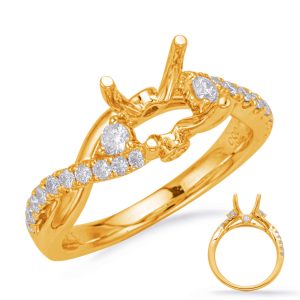 Yellow Gold Engagement Ring