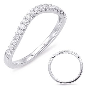 White Gold Matching Band