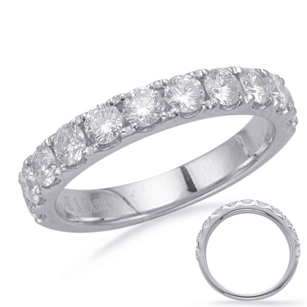 White Gold Matching Band