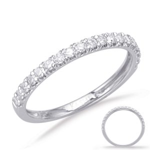 White Gold Matching Band White Gold Matching Band