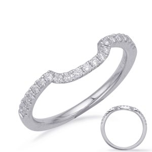 White Gold Matching Band