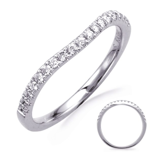 White Gold Wedding Band
