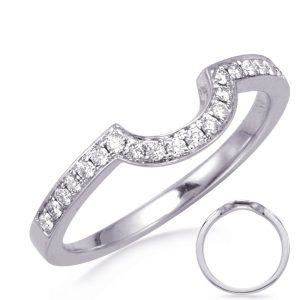 White Gold Wedding Band