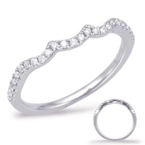 White Gold Matching Band
