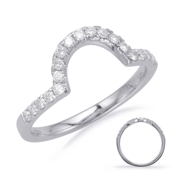 White Gold Wedding Band