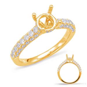 Yellow Gold Engagement Ring