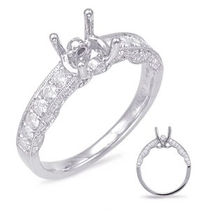 White Gold Engagement Ring