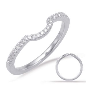 White Gold Matching Band