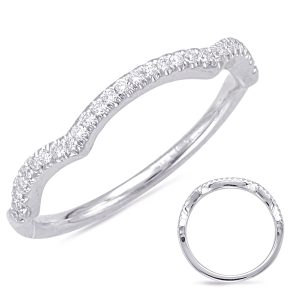 White Gold Matching Band